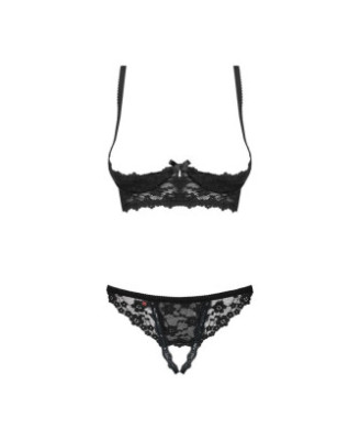 Letica Ensemble ouvert 2 pcs  - Noir